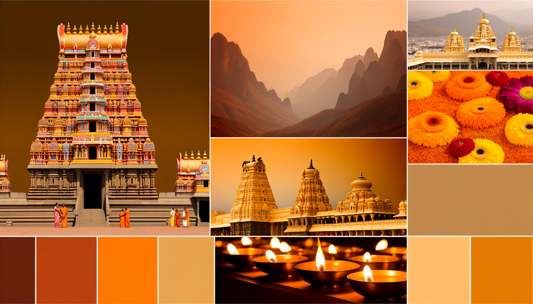 Sacred Temples Background